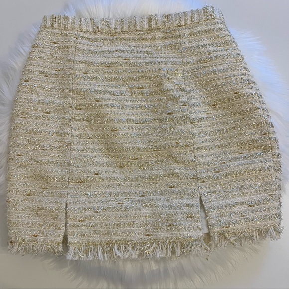 NBD Gold and White Skirt - Picture 4 of 8